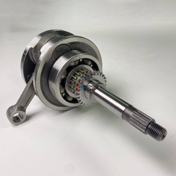 Side profile of 65.7mm NMAX Racing Crankshaft for Yamaha Aerox 150