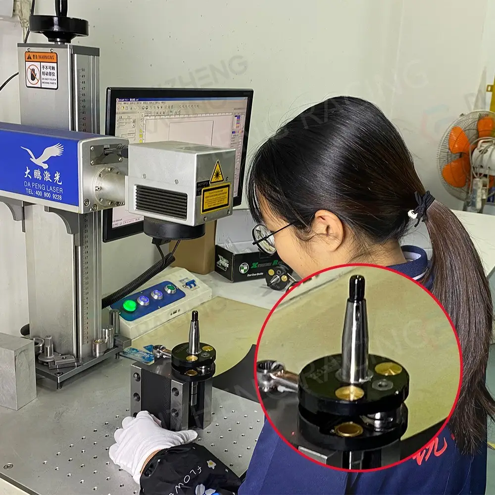 Ruizheng Racing RZ Custom Laser Marking on PCX160 Crankshaft Counterweight