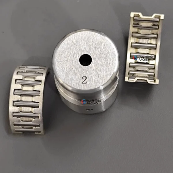 Beat crank pin oil hole detail for efficient lubrication