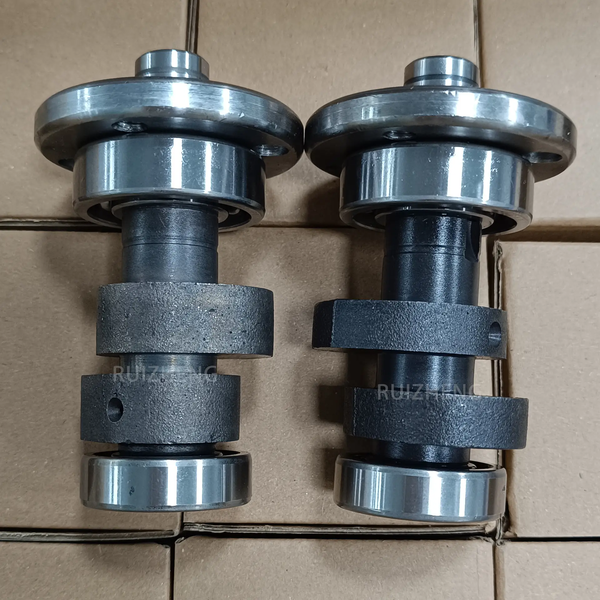 CB200 raw camshaft back view