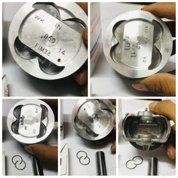 Back view of PCX160 piston