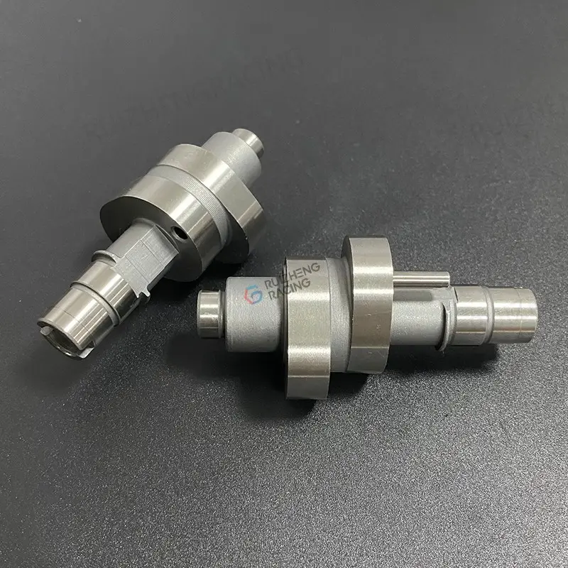 LEAD125 camshaft close-up view for racing engine upgrade