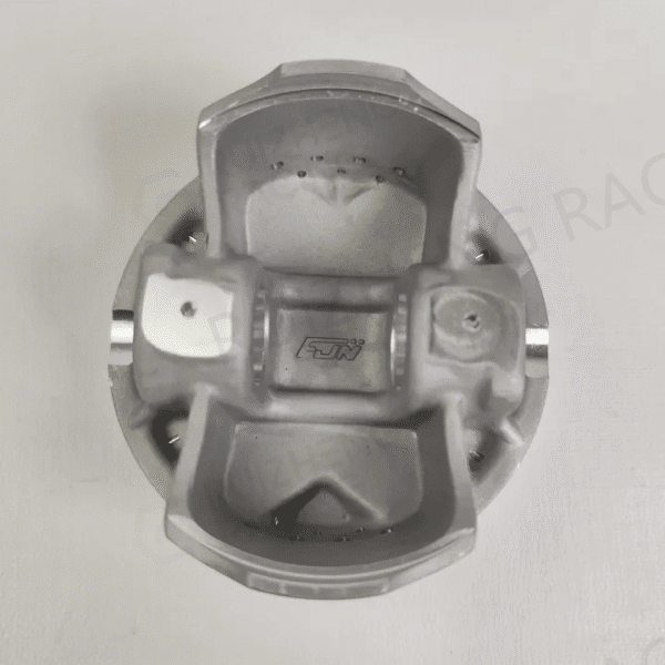 PCX160 four valve piston back view with machining detail