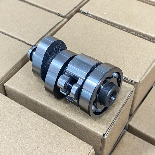 Yamaha Mio M3 racing camshaft with Ruizheng Racing Product Display