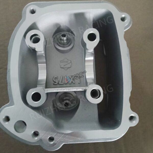 GY6 cylinder head combustion chamber 2 valve big valve upgrade rear angle
