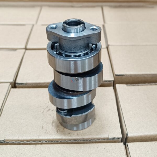 Multi-angle display of PCX150 camshaft – high performance cam for motorcycles