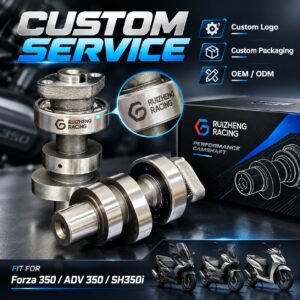 Honda Forza 350 / ADV350 / SH350i Racing Camshaft with Bearing