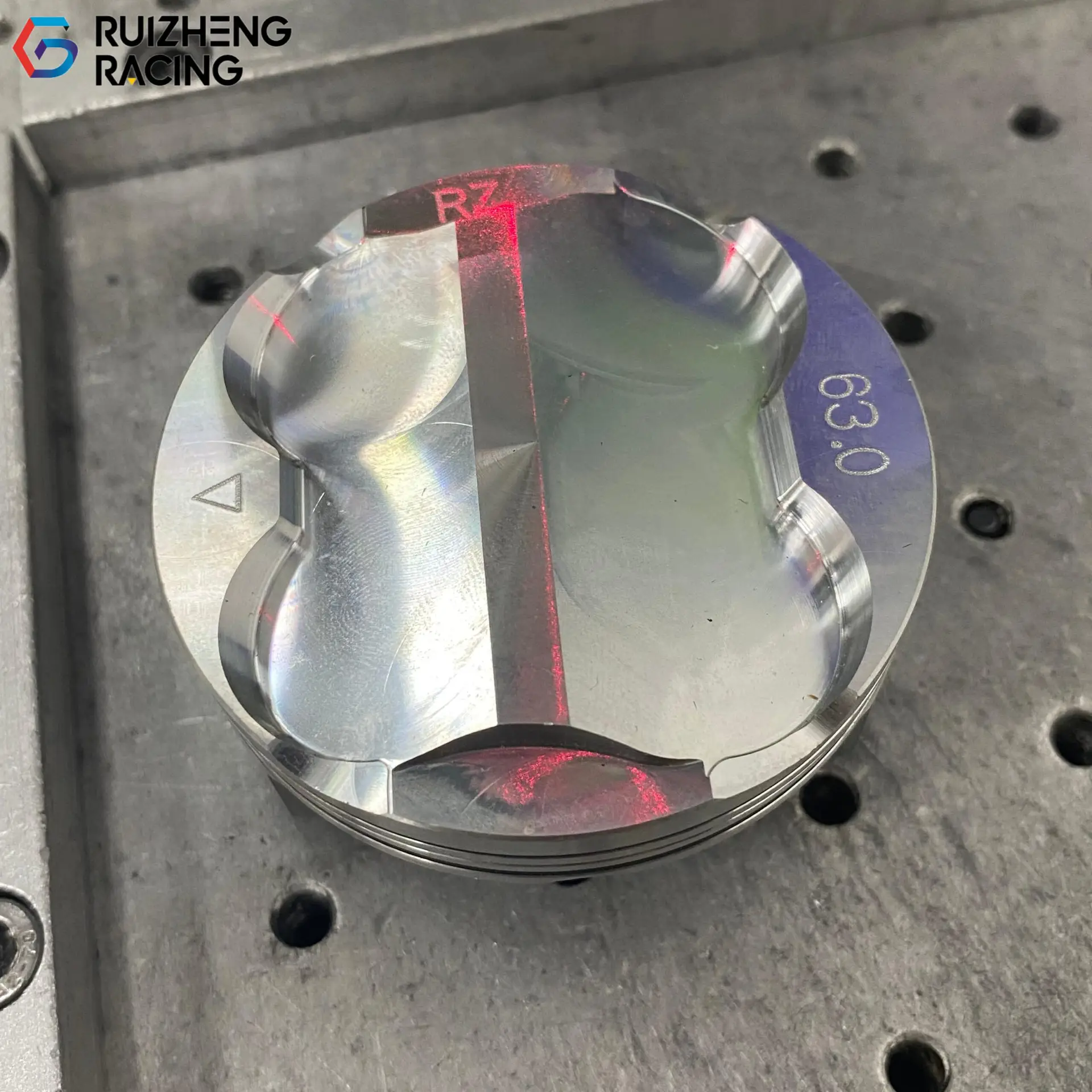 Custom Forged Piston Marking Service