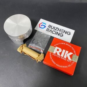 Flat Top Forged Piston Kit for Motorcycle Engine Performance Upgrade Solution