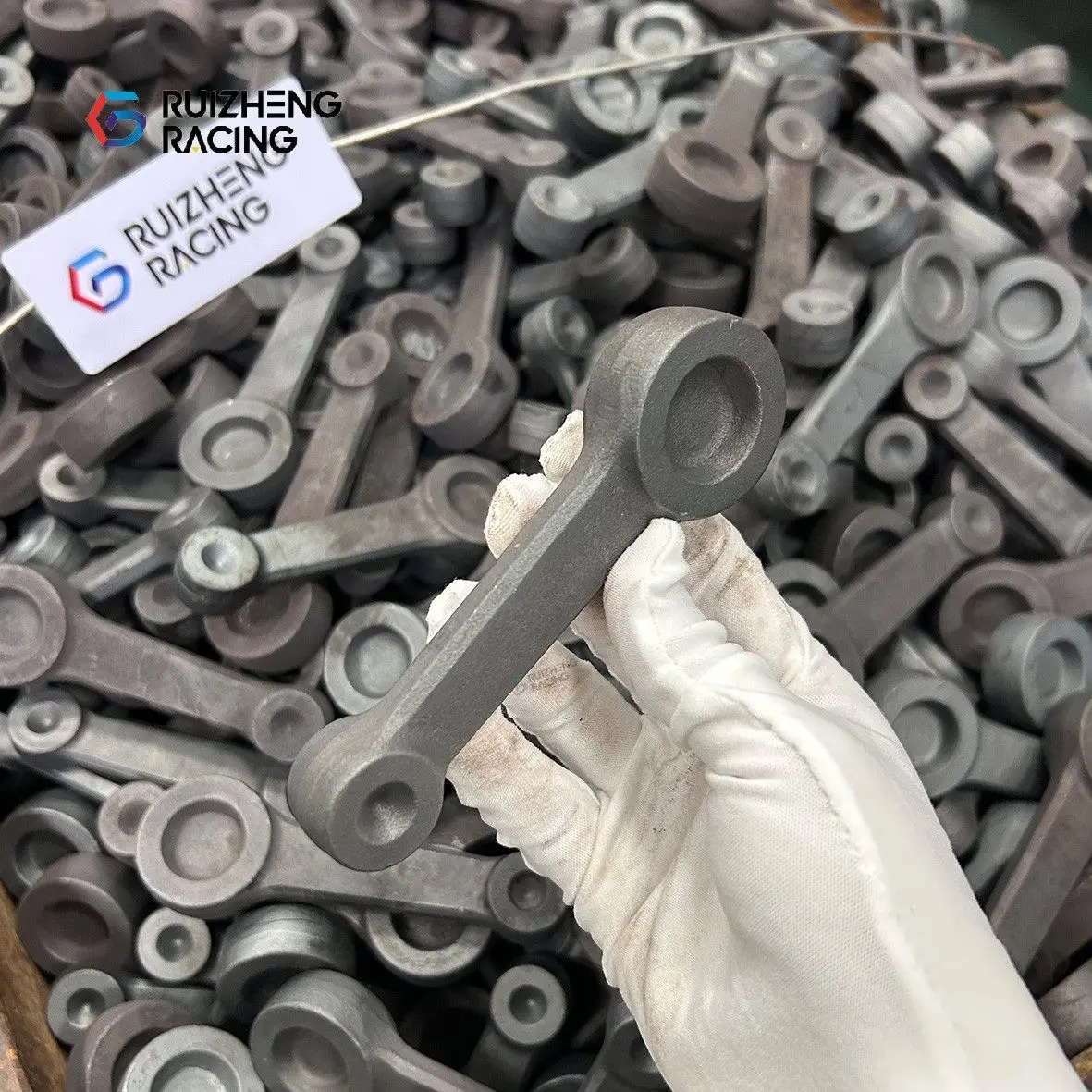 Custom CNC connecting rod 4340 forged steel view 11