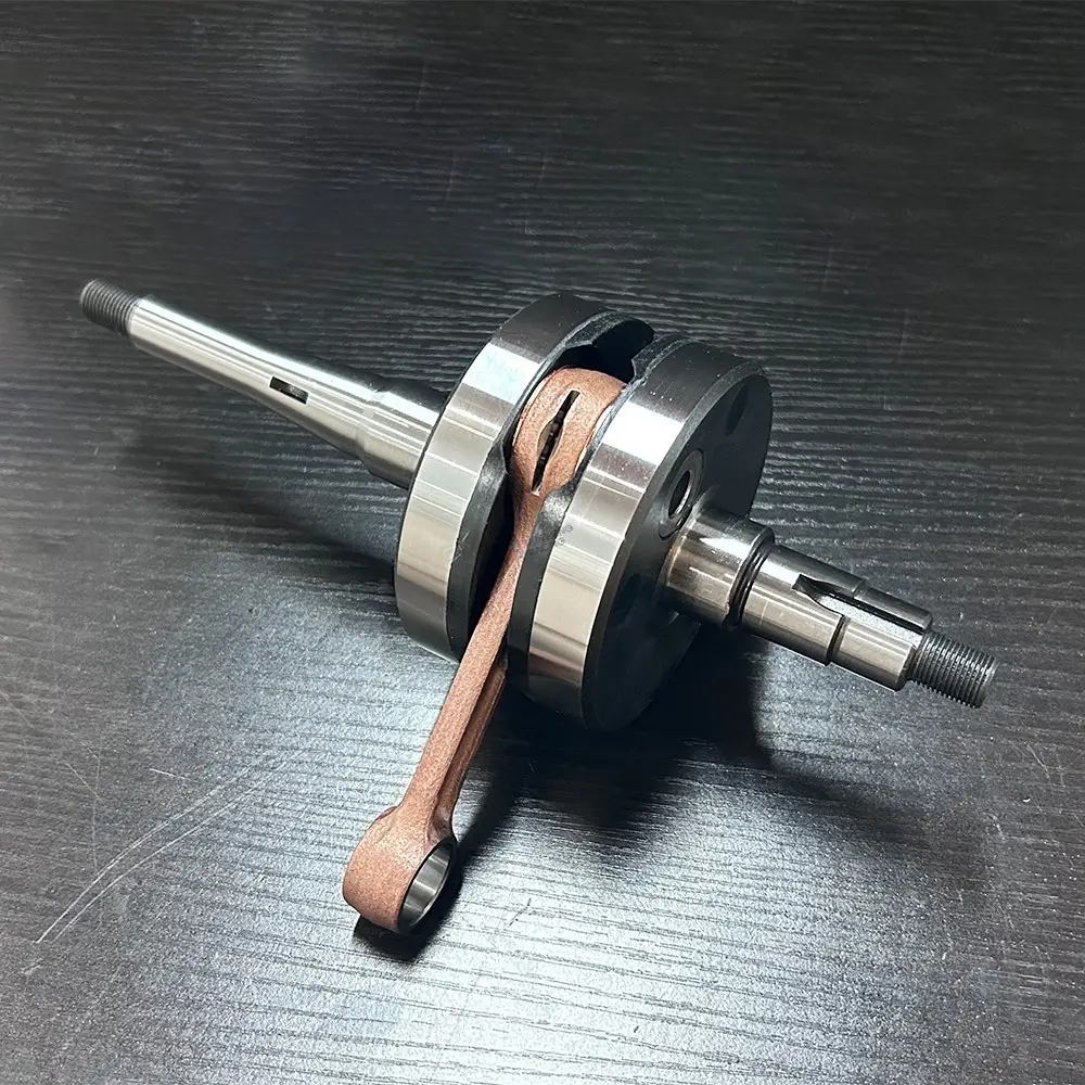 Yamaha F1ZR racing crankshaft with custom stroke and copper connecting rod