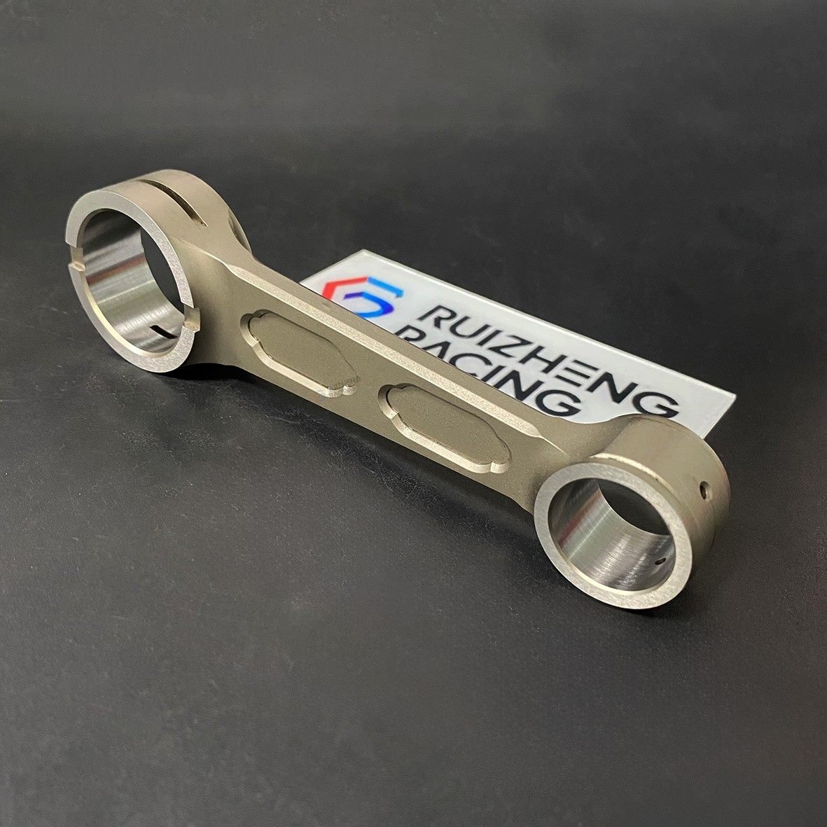 KR150 CNC connecting rod side view for Kawasaki Ninja 150